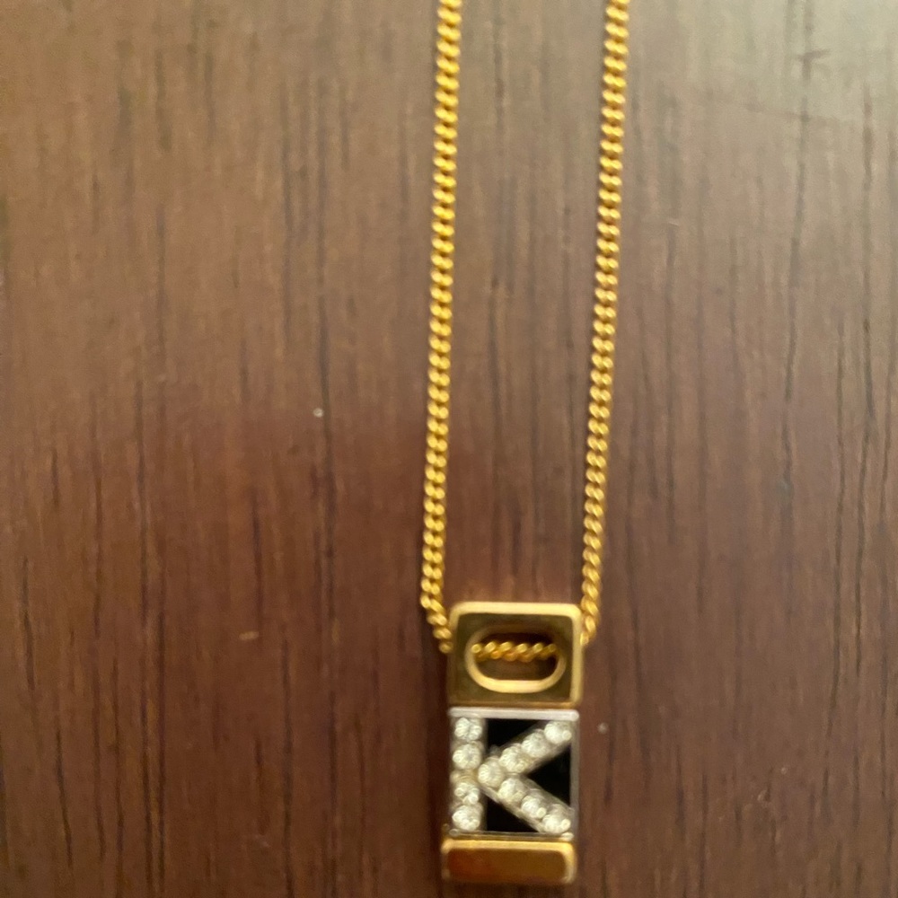 Initial Pendent Necklace